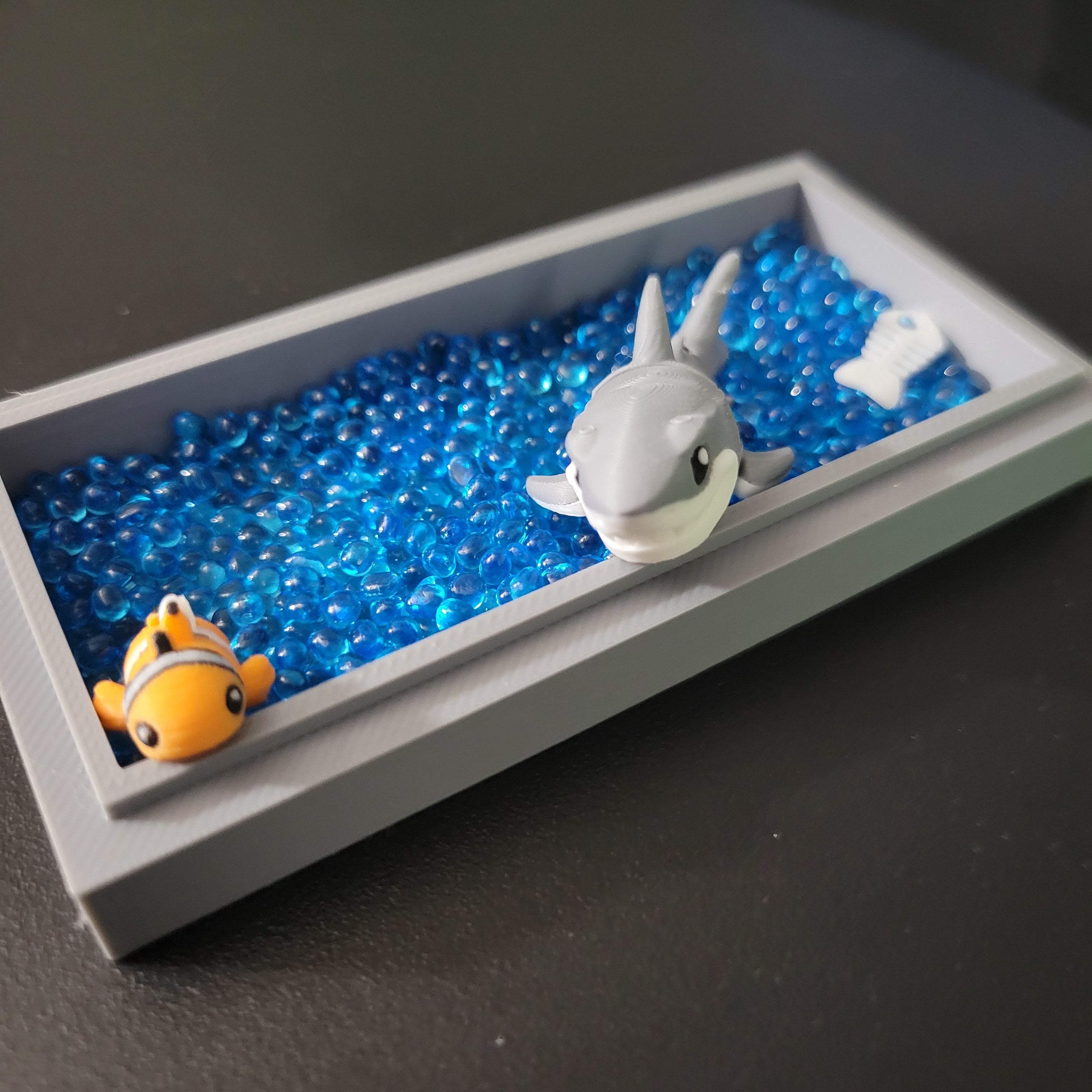 Mini Great White Shark Ocean Desk Decor