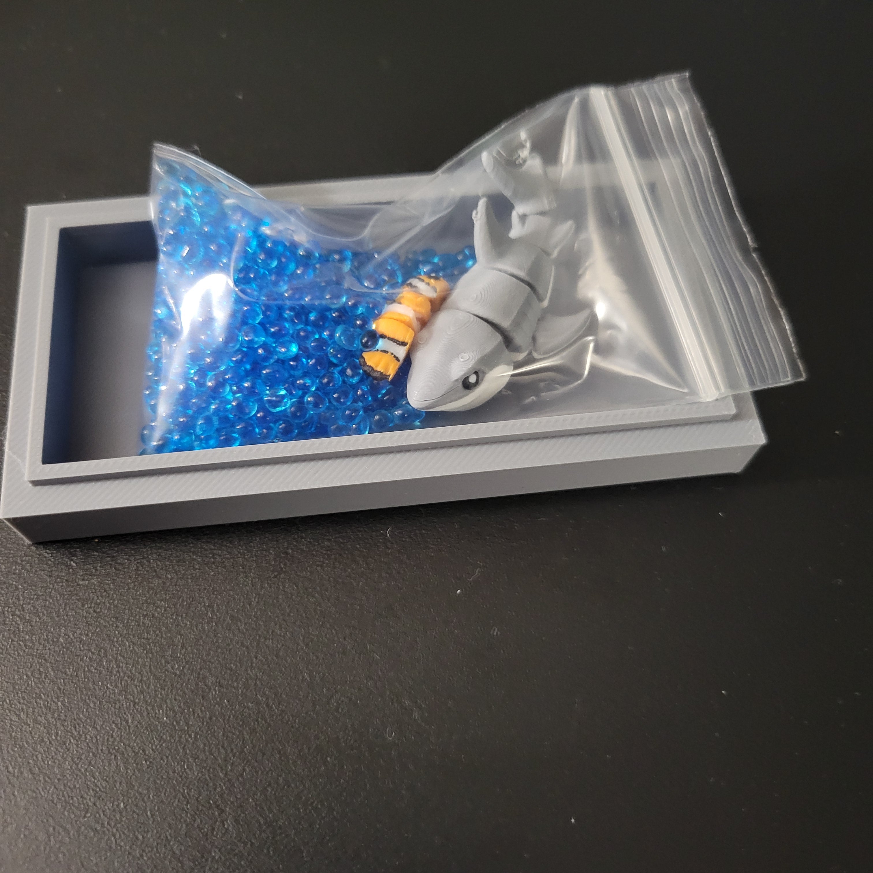 Mini Great White Shark Ocean Desk Decor