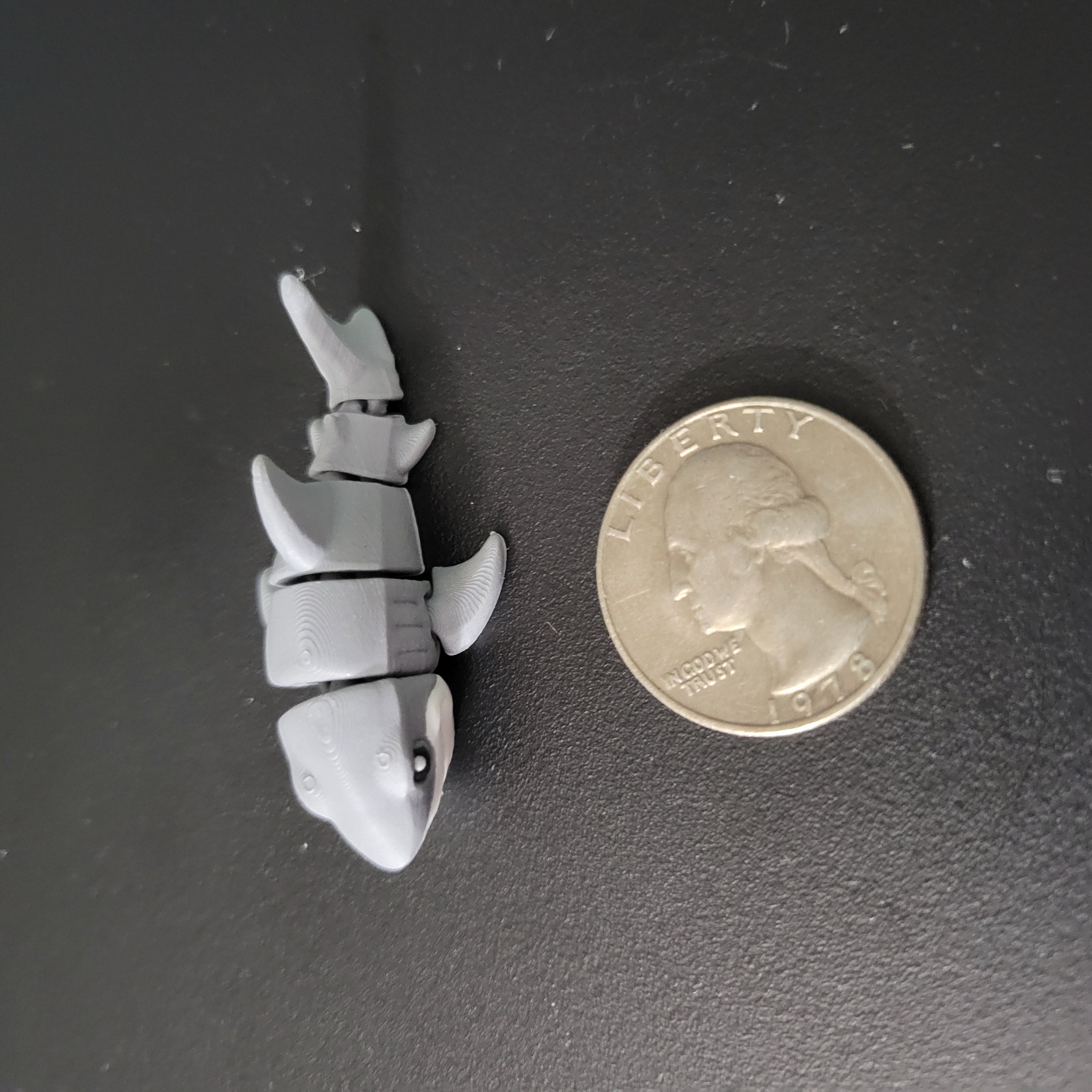 Mini Great White Shark Ocean Desk Decor