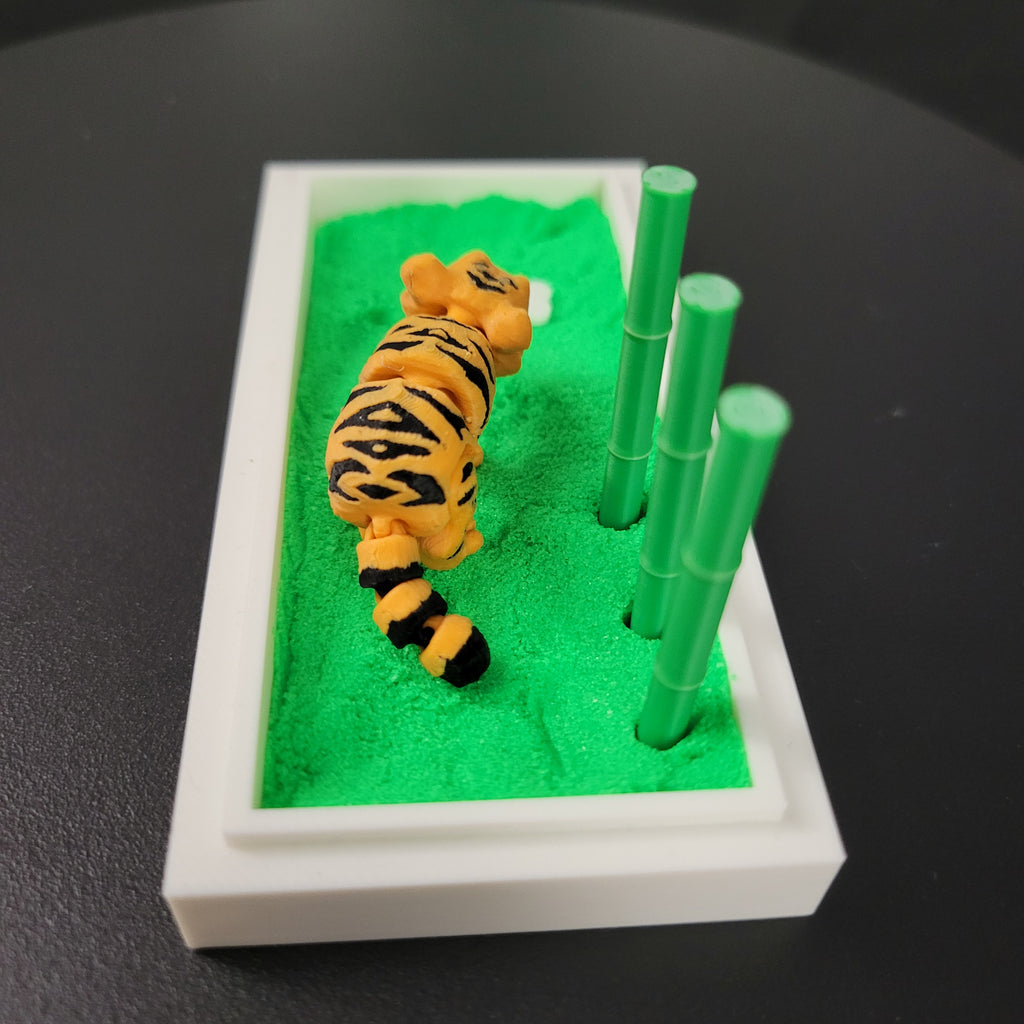 Mini Jungle Tiger Jungle Desk Decor