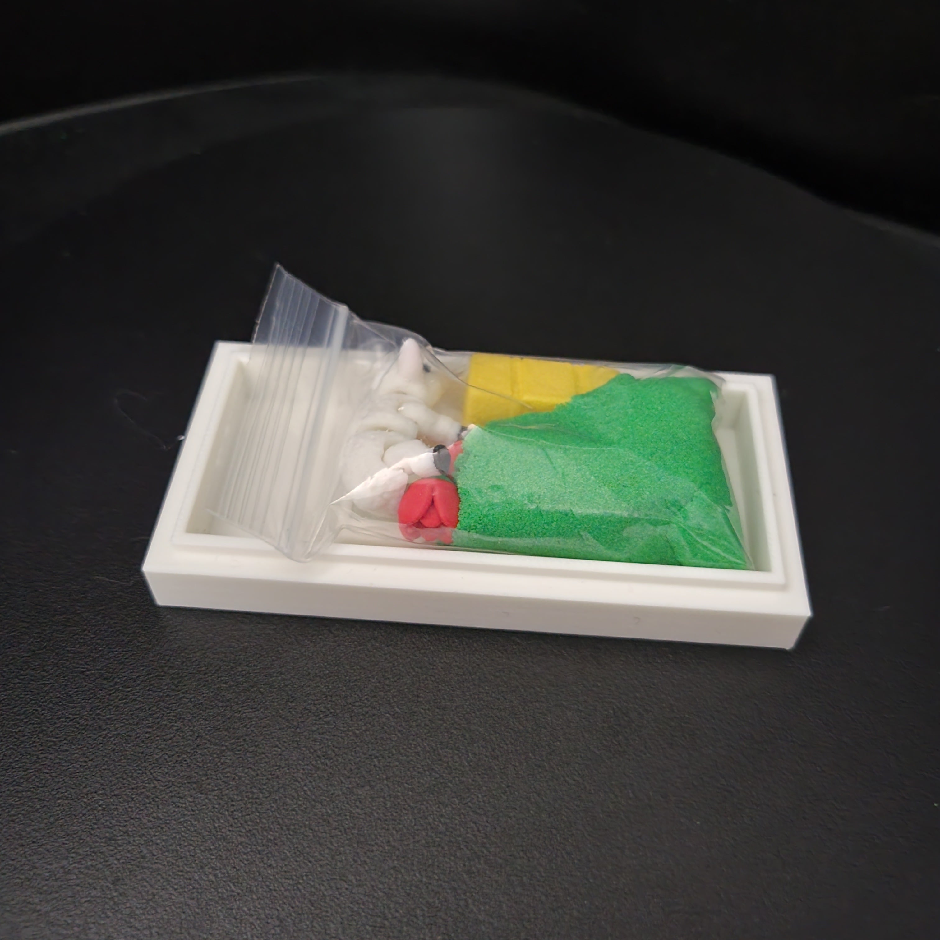 Mini Lamb Pasture Habitat Desk Decor