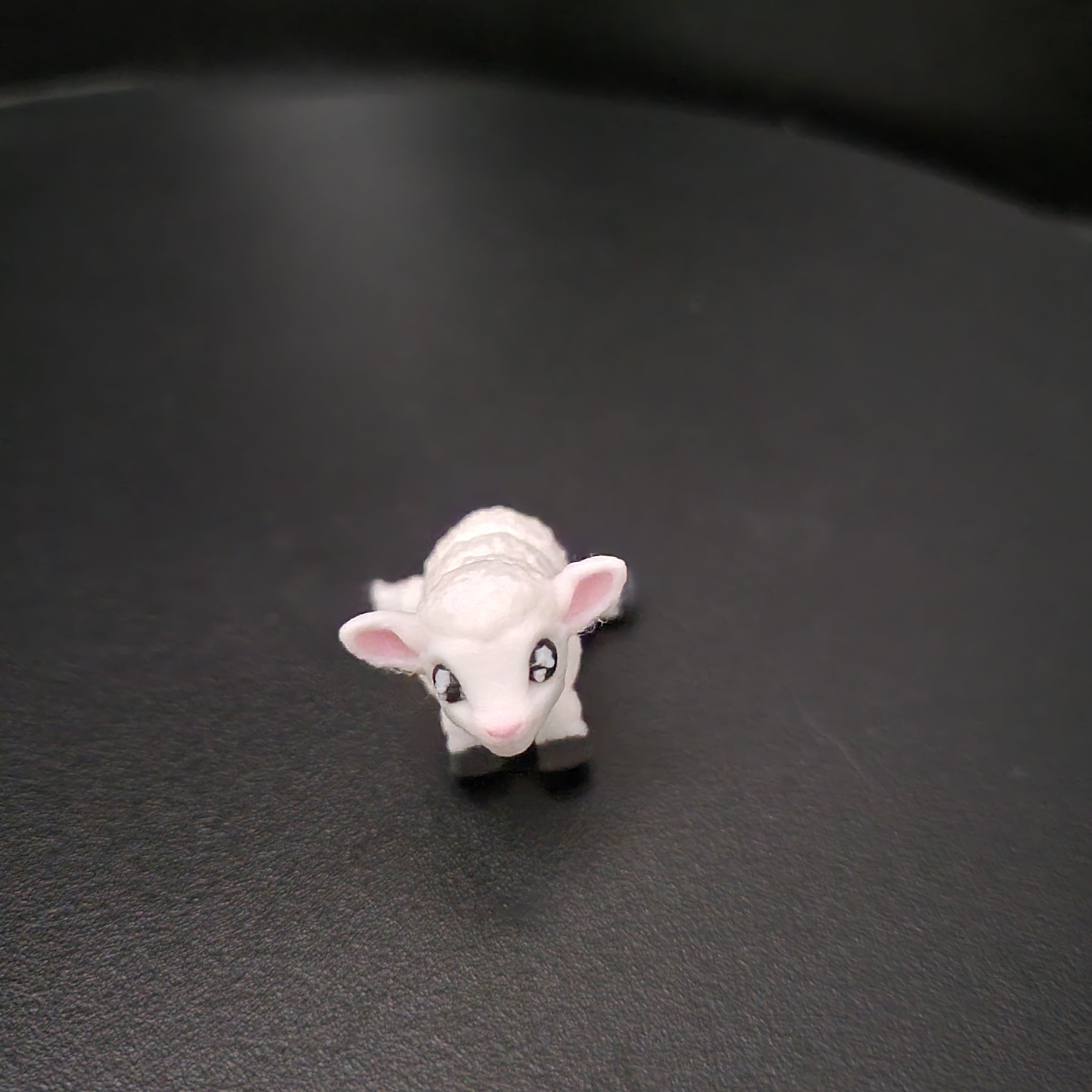Mini Lamb Pasture Habitat Desk Decor