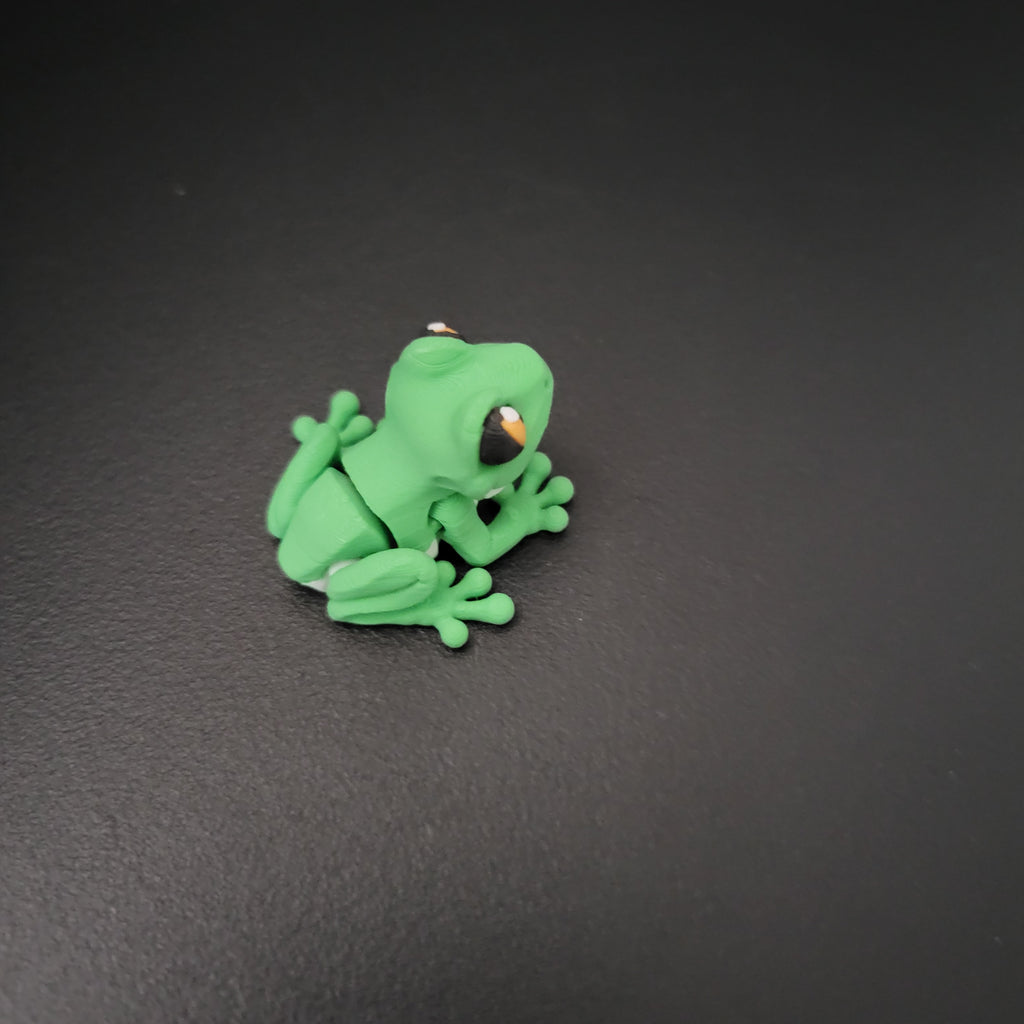 Lily Pad Frog Duo Tray - Miniature Pond Desk Decor