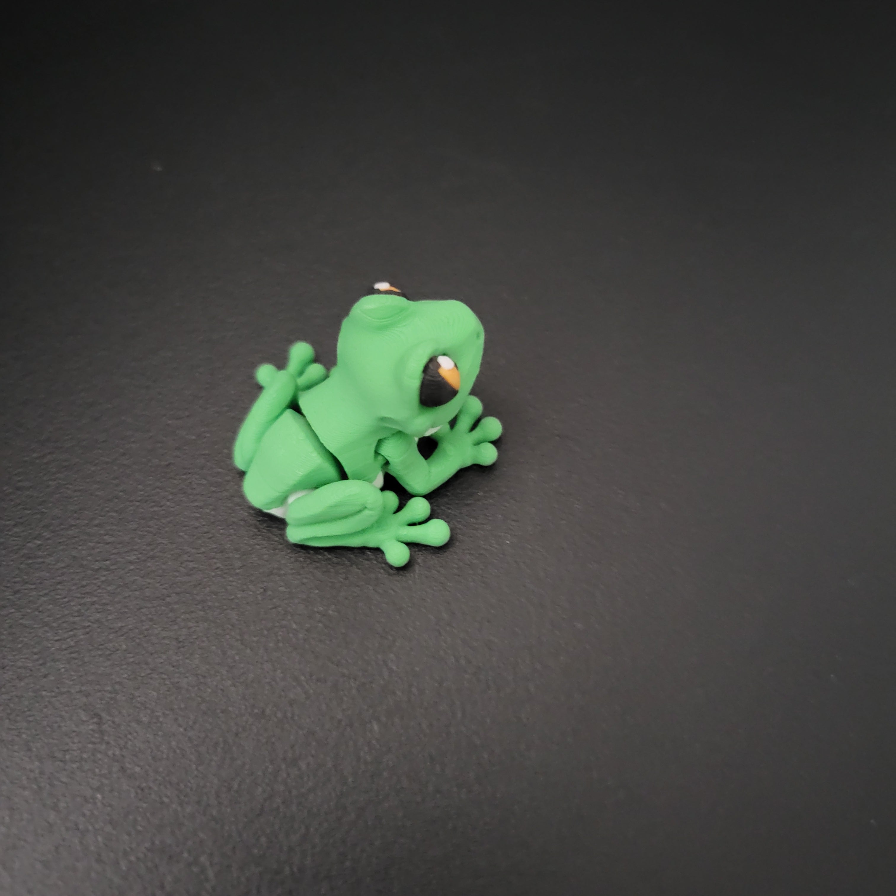 Lily Pad Frog Duo Tray - Miniature Pond Desk Decor
