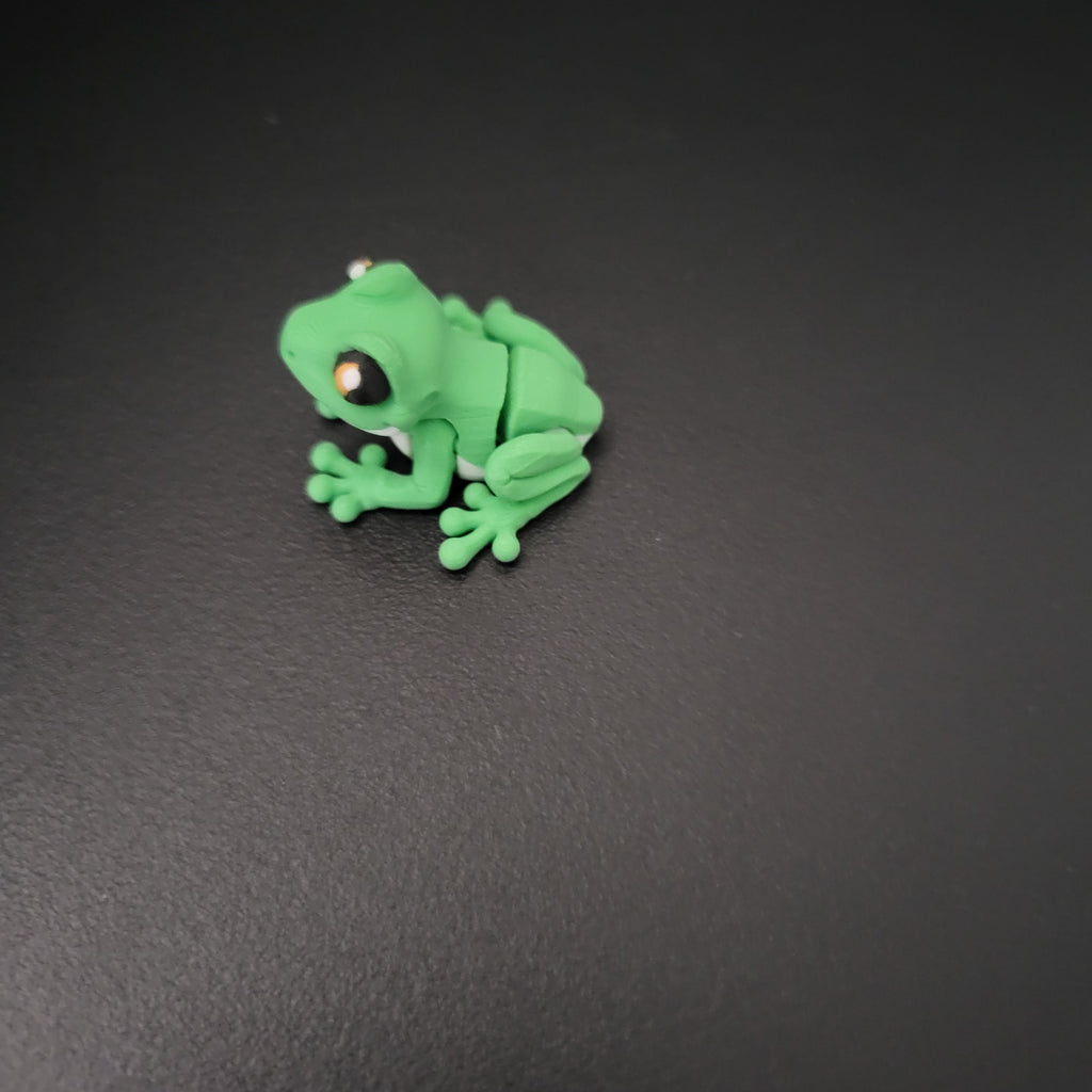 Lily Pad Frog Duo Tray - Miniature Pond Desk Decor