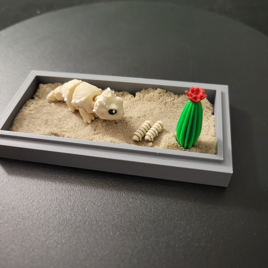 Mini Bearded Dragon Desert Desk Decor