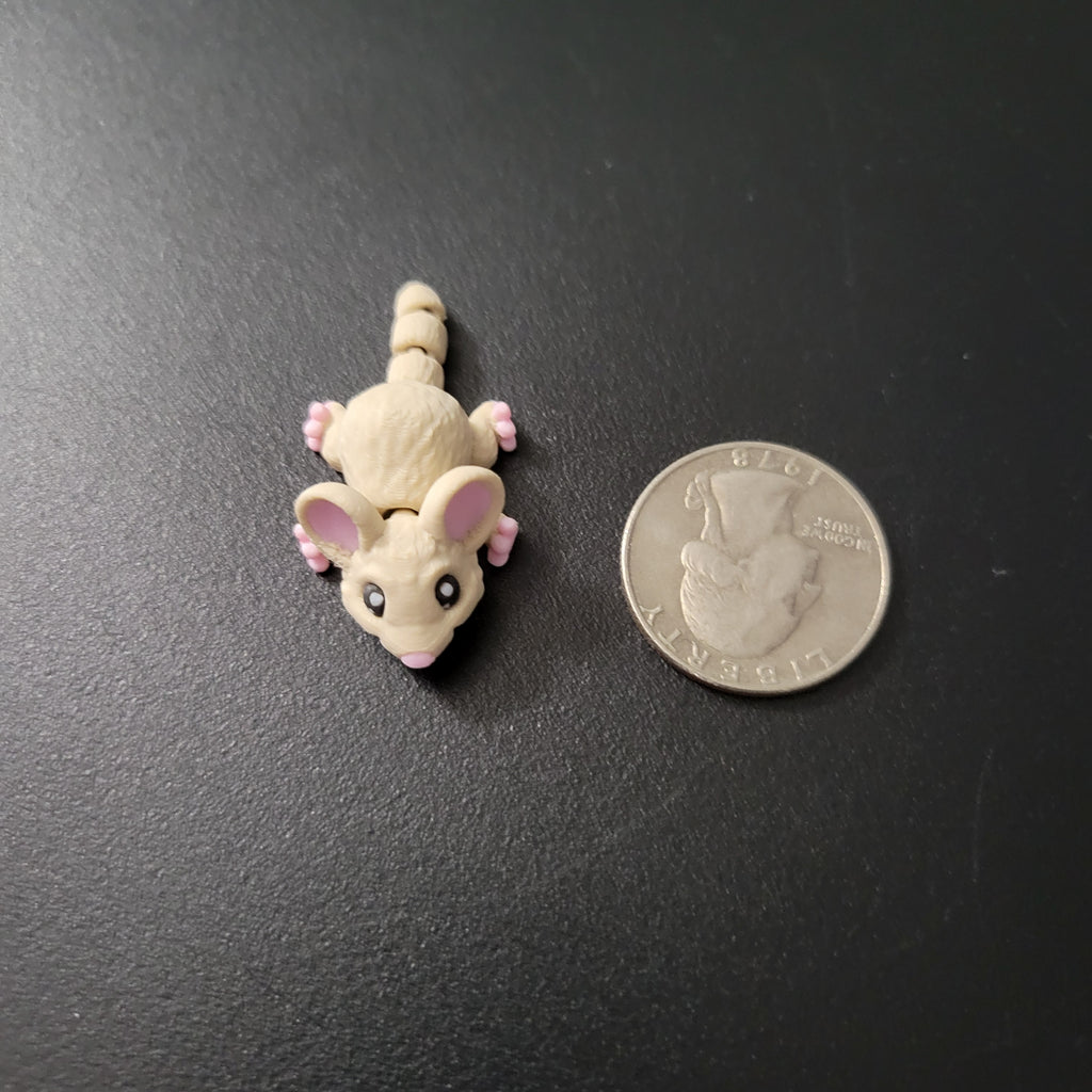 Mini Woodland Mouse Habitat Desk Decor