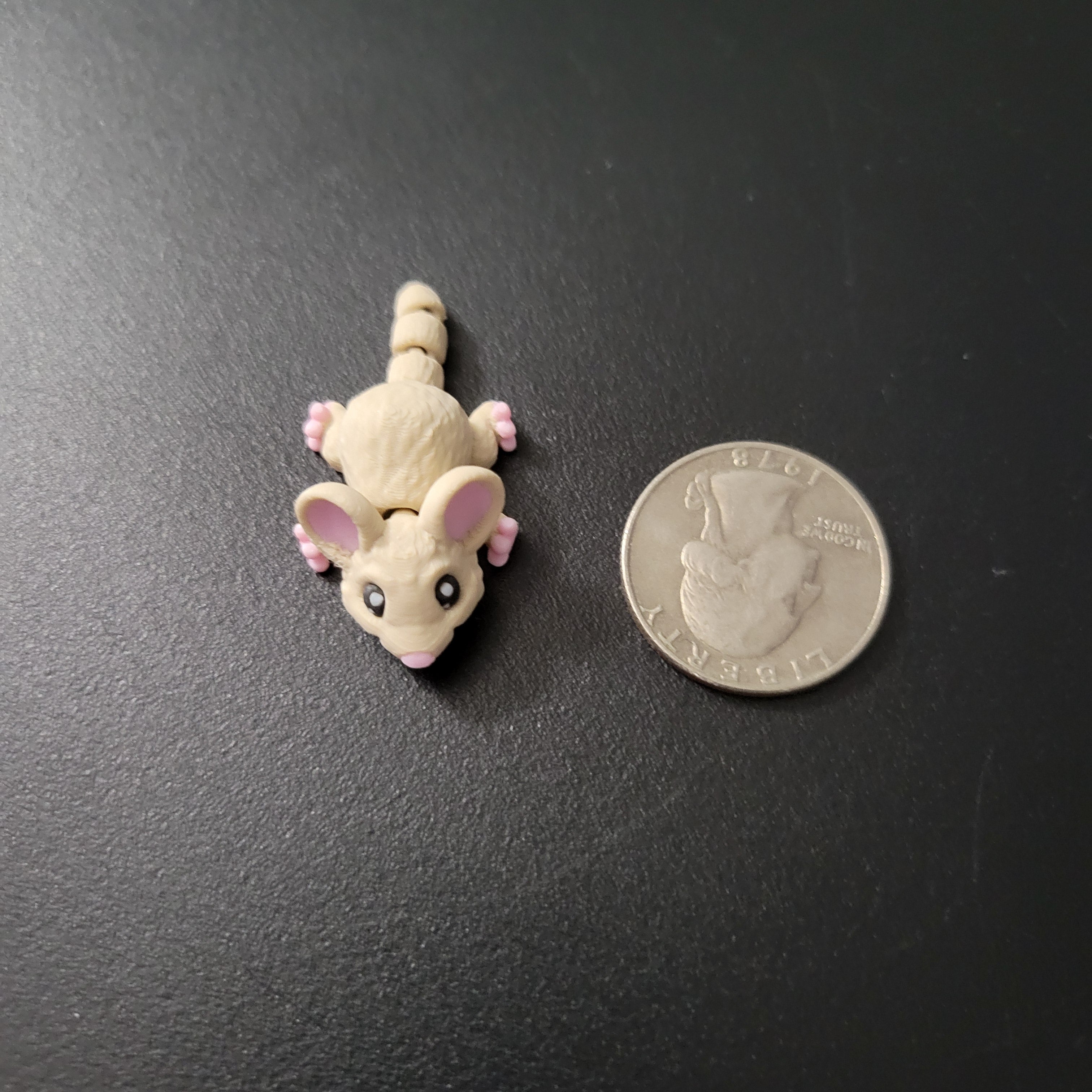 Mini Woodland Mouse Habitat Desk Decor