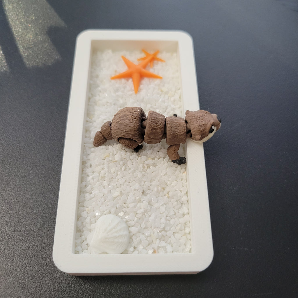 Coastal Otter Mini Desk Scene