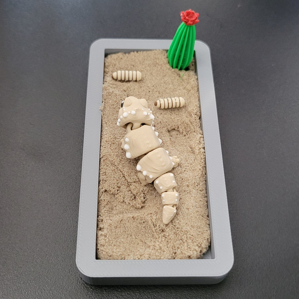 Bearded Dragon Mini Desert Scene