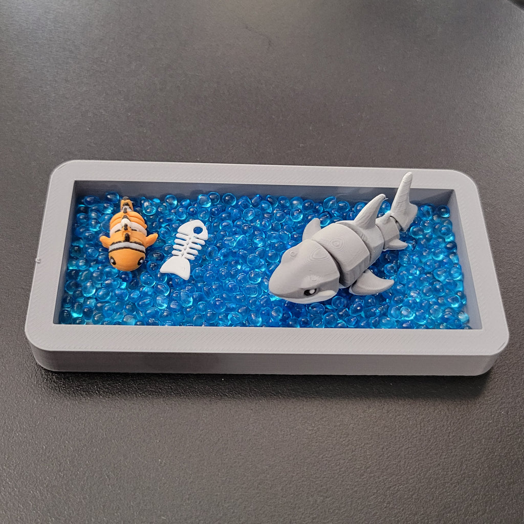 Great White Shark Mini Ocean Scene
