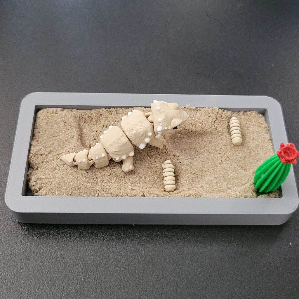Bearded Dragon Mini Desert Scene
