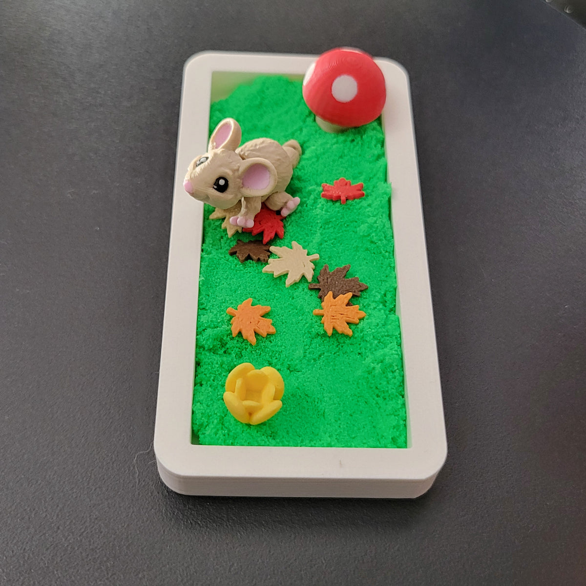 Woodland Mouse Mini Desk Scene
