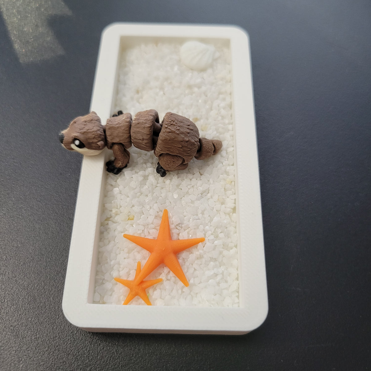 Coastal Otter Mini Desk Scene